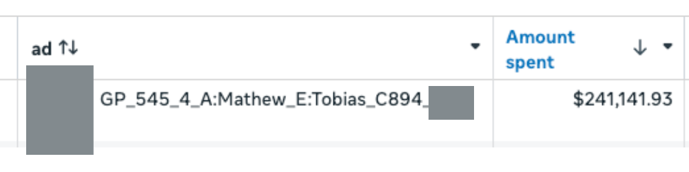 Health Brand ad screenshot